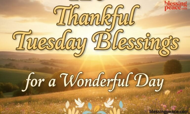 120+ Thankful Tuesday Blessings for a Wonderful Day