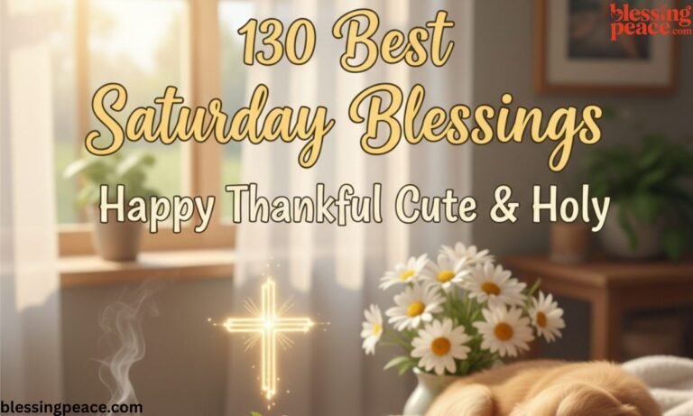 130 Best Saturday Blessings – Happy Thankful Cute & Holy