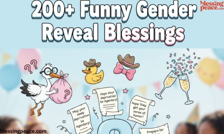 200+ Funny Gender Reveal Blessings