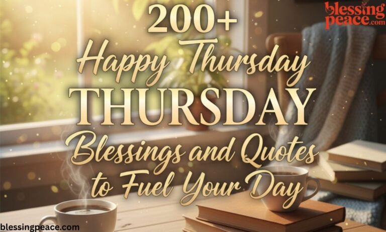 200+ Happy Thursday Blessings and Quotes to Fuel Your Day