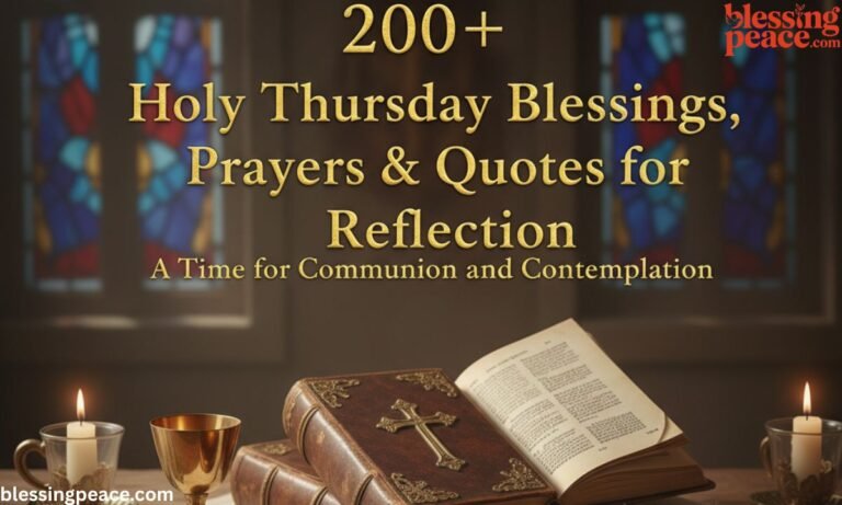 200+ Holy Thursday Blessings, Prayers & Quotes for Reflection