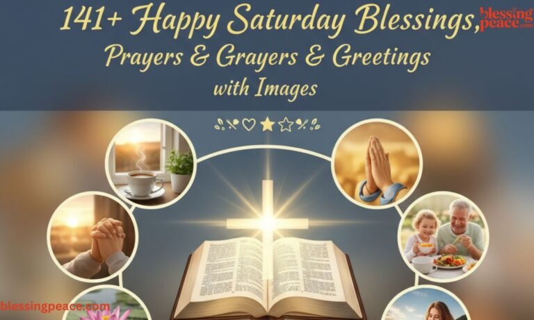 141+ Happy Saturday Blessings, Prayers & Greetings with Images