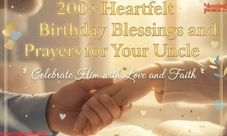 200+ Heartfelt Birthday Blessings and Prayers for Your Uncle