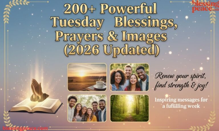 200+ Powerful Tuesday Blessings, Prayers & Images (2026 Updated)