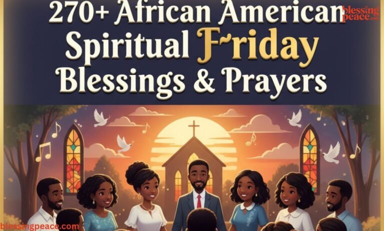 270+ African American Spiritual Friday Blessings & Prayers