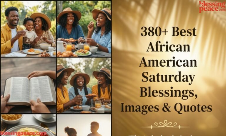 380+ Best African American Saturday Blessings, Images & Quotes