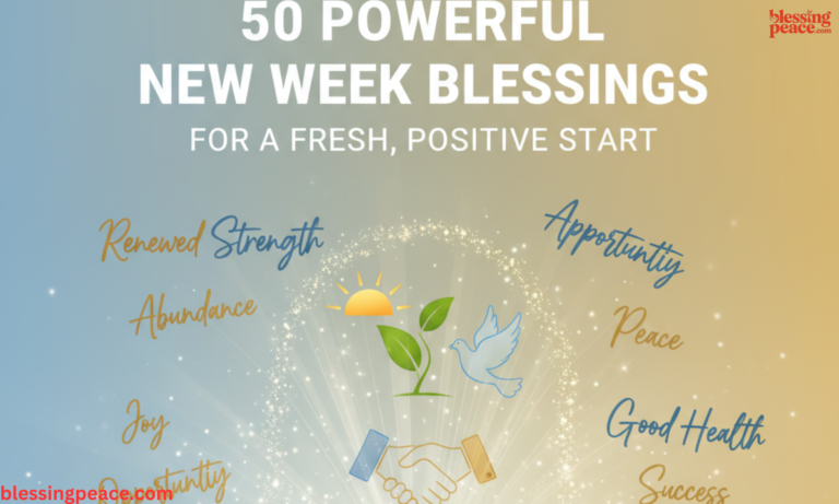 50 Powerful New Week Blessings for a Fresh, Positive Start