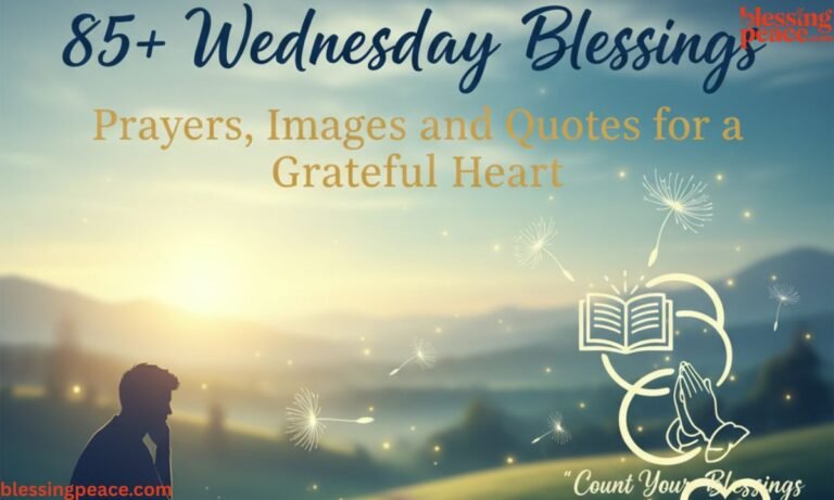 85+ Wednesday Blessings: Prayers, Images and Quotes for a Grateful Heart