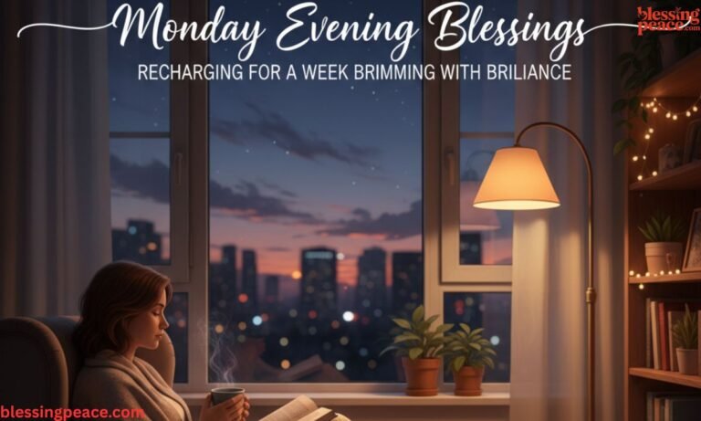 Monday Evening Blessings Recharging for a Week Brimming with Brilliance