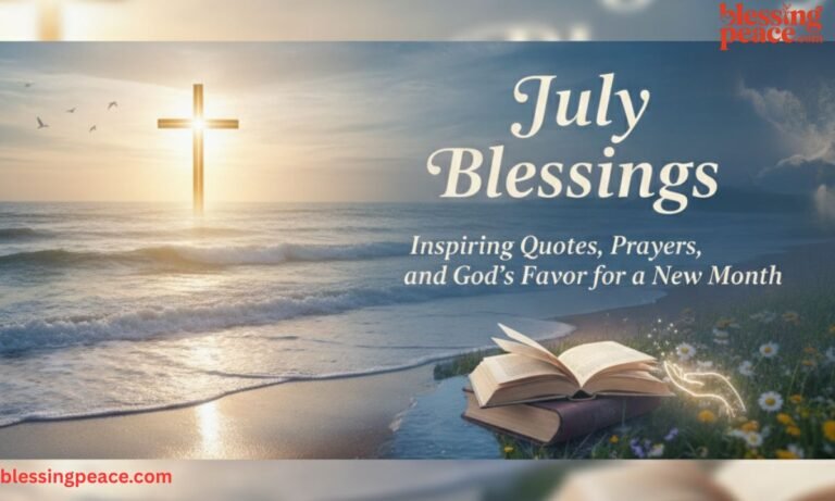 July Blessings: Inspiring Quotes, Prayers, and God’s Favor for a New Month