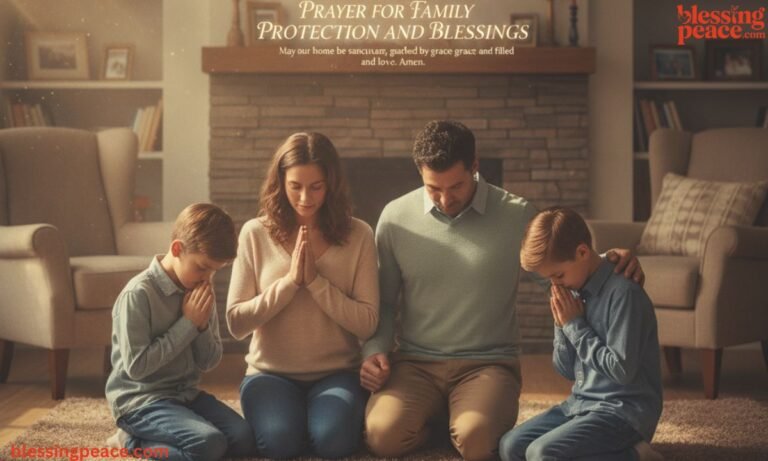 Prayer for Family Protection and Blessings